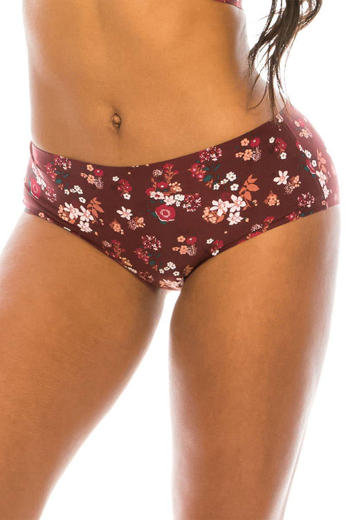 6 Pk  No line Solid Laser cut Panty