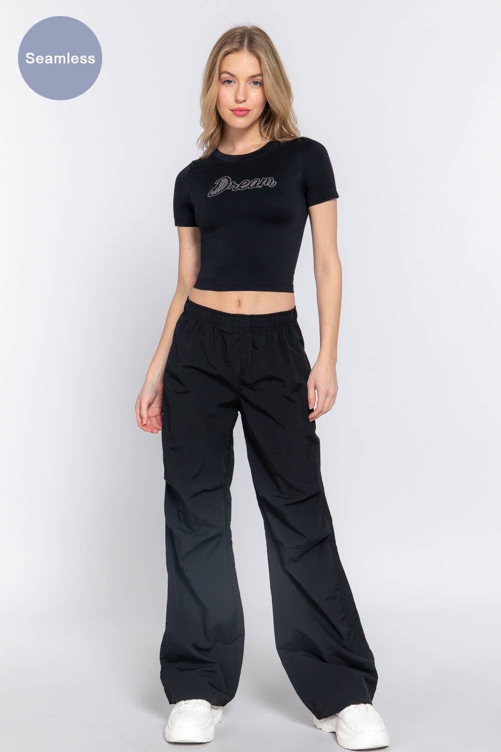 Short Sleeve Crystal Stone Dream