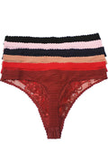 6 PK Lace Thong-YM-89231